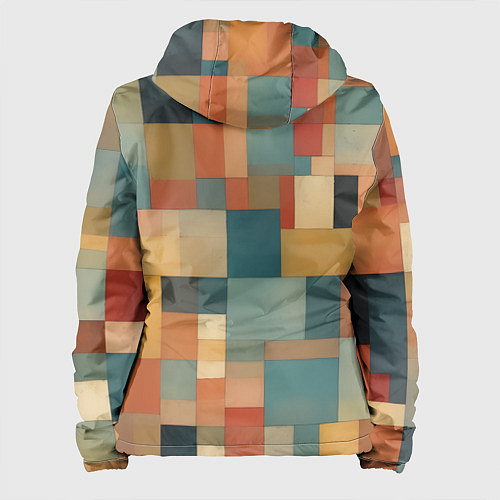 Женская куртка Inspired by Paul Klee / 3D-Белый – фото 2