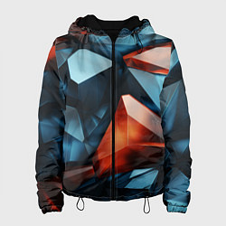 Женская куртка Синие и янтарные камни