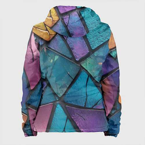 Женская куртка Яркое стекло / 3D-Белый – фото 2