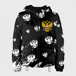 Женская куртка Герб РФ паттерн