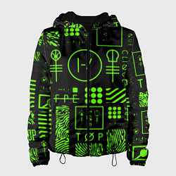 Женская куртка Twenty one pilots neon