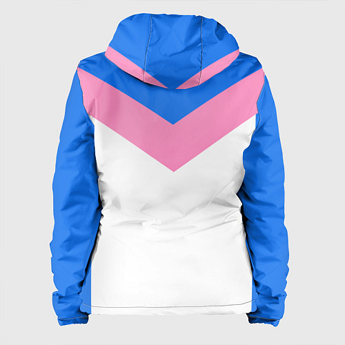 Женская куртка В стиле 90-х ретро спортивная / 3D-Белый – фото 2