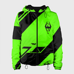 Женская куртка The Elder Scrolls geometry steel