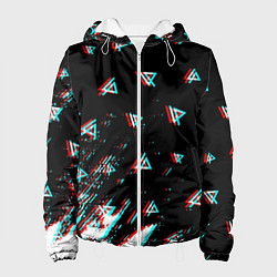 Женская куртка Linkin park glitch patern