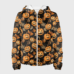 Женская куртка Тыквы с лицами