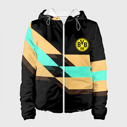 Куртка с капюшоном женская Borussia sport line, цвет: 3D-белый