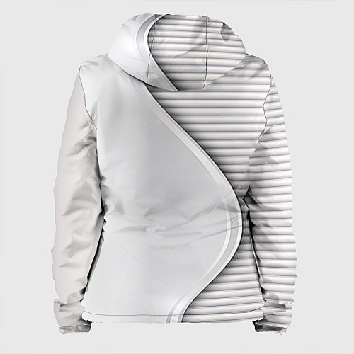 Женская куртка Saab metal texture / 3D-Черный – фото 2