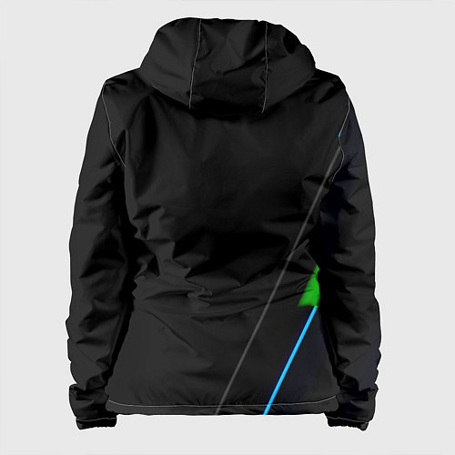 Женская куртка AUDI geometry line / 3D-Белый – фото 2