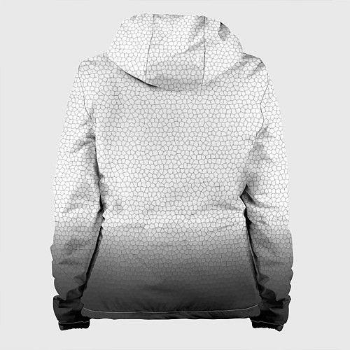 Женская куртка Opel с эмблемой градиент чёрно-белый / 3D-Белый – фото 2