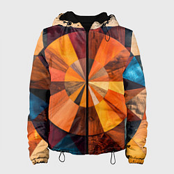 Женская куртка Круговая мозайка