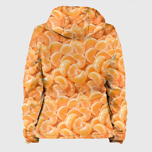 Женская куртка Паттерн дольки мандарин / 3D-Белый – фото 2