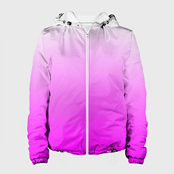 Женская куртка Gradient color pink