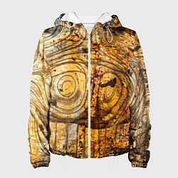 Женская куртка Ацтек фрактал текстура