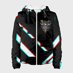 Женская куртка Baldurs Gate geometry glitch