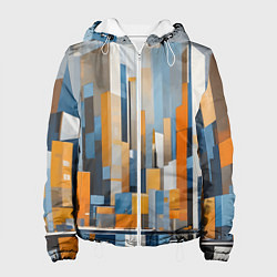 Женская куртка Архитектура город живопись