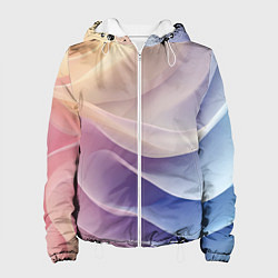 Женская куртка Текстура с градиентом волны