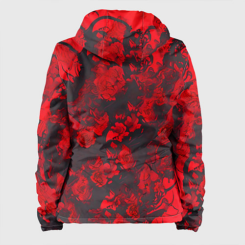 Женская куртка Девушка в стиле киберпанк / 3D-Белый – фото 2