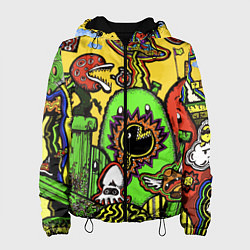 Женская куртка Mario краски текстура