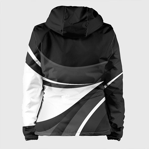 Женская куртка Zeekr - черно-белый / 3D-Белый – фото 2