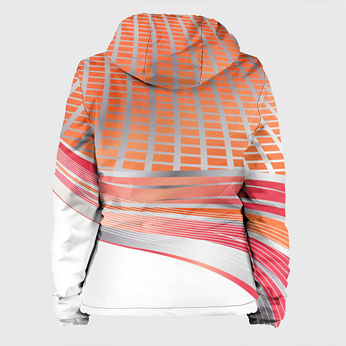 Женская куртка Nissan auto car / 3D-Белый – фото 2