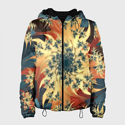 Женская куртка Оптические узоры фракталы