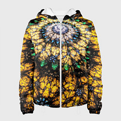 Женская куртка Оптический узор текстура