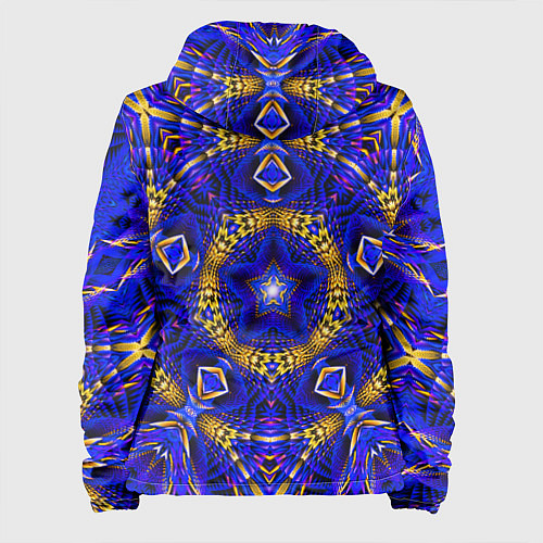 Женская куртка Оптический узор текстура / 3D-Белый – фото 2