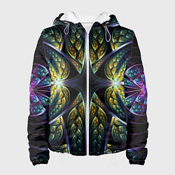 Женская куртка Оптический узор из фрактала