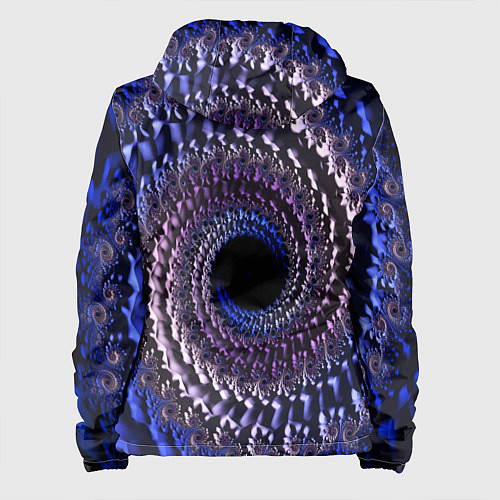 Женская куртка Оптический стиль узор / 3D-Белый – фото 2