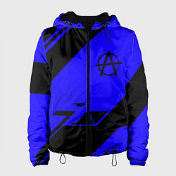 Женская куртка Анархия геометрия