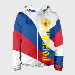 Женская куртка Флаг России, паттерн