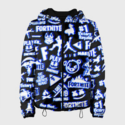 Женская куртка Fortnite neon game steel