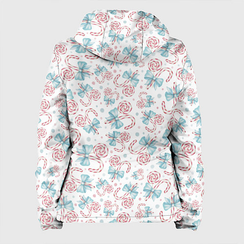 Женская куртка Новогодние леденцы / 3D-Белый – фото 2