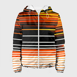 Женская куртка Разноцветные вертикальные линии