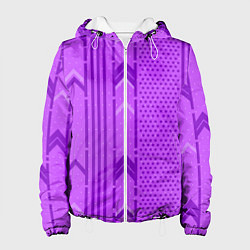 Женская куртка Закулисье фиолетовые обои