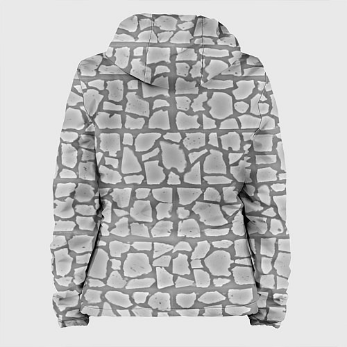 Женская куртка Штукатурка / 3D-Белый – фото 2