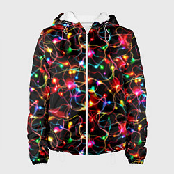 Женская куртка Новогодние гирлянды