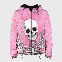 Женская куртка Скелет-милашка