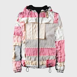 Женская куртка Розовый пэчворк