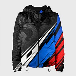 Женская куртка Россия - абстракция