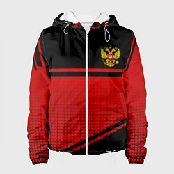 Женская куртка Россия герб геометрия