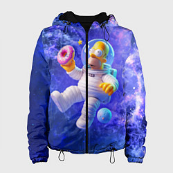 Женская куртка Homer Simpson is a brave astronaut