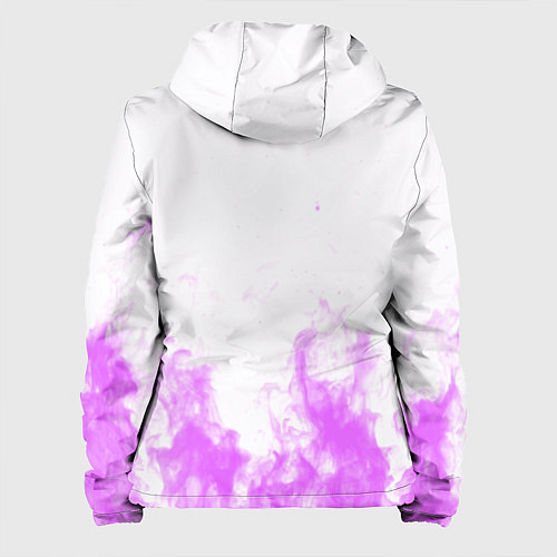 Женская куртка Monster energy neon flame / 3D-Белый – фото 2