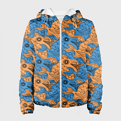 Женская куртка Графическая фантазия