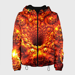 Женская куртка Фрактал абстракция