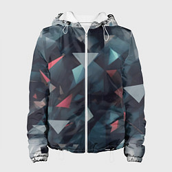 Женская куртка Абстрактный взрыв и осколки