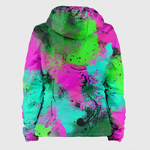 Женская куртка Color impression - abstraction / 3D-Белый – фото 2