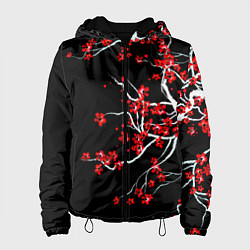 Женская куртка Сакура цветущая