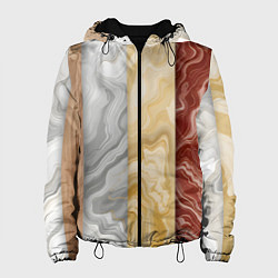 Женская куртка Мрамор и дерево