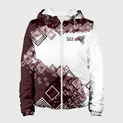 Куртка с капюшоном женская Снуоборд, цвет: 3D-белый